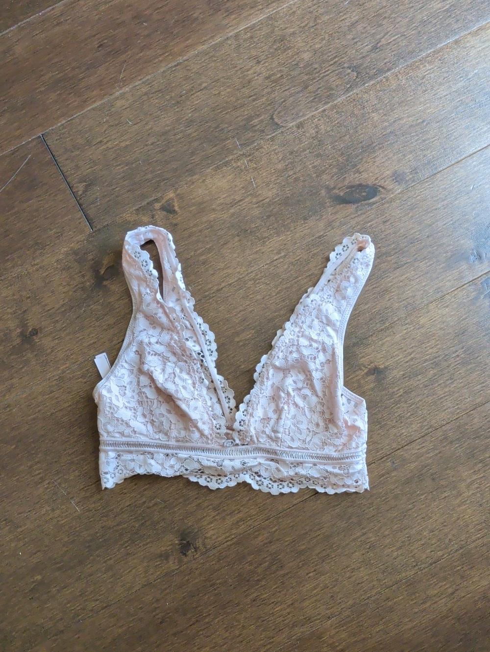 Victoria's Secret Lace Bralette -‎ Blush Pink